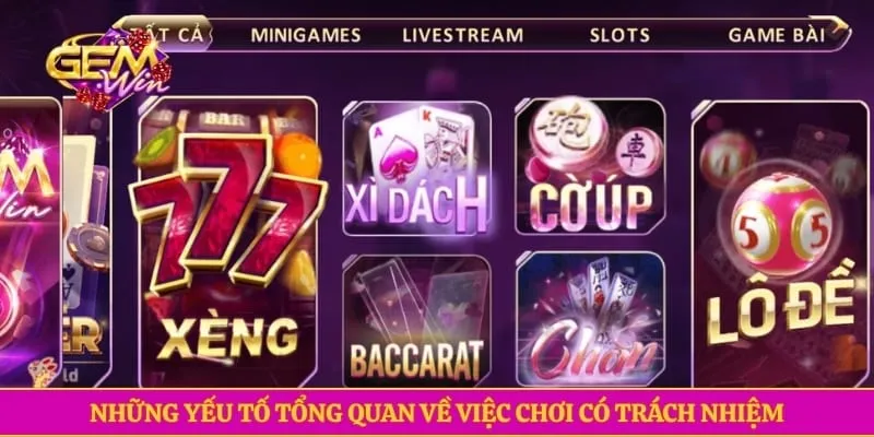 Những yếu tố tổng quan về việc chơi có trách nhiệm